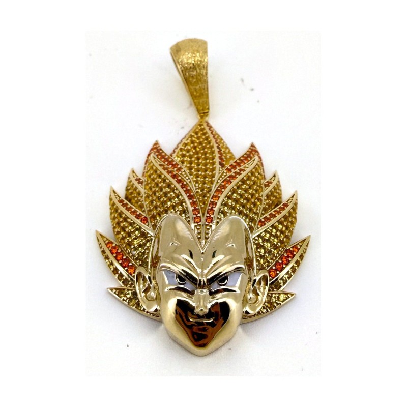 Medalla vegeta de oro 18k